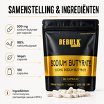 Natriumbutyrat 98% - Vegansk - BeBulk Nutrition - Afbeelding 5