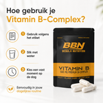 Vitamina B-Complesso – BeBulk Nutrition - Afbeelding 2