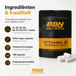 Vitamina B-Complesso – BeBulk Nutrition - Afbeelding 4