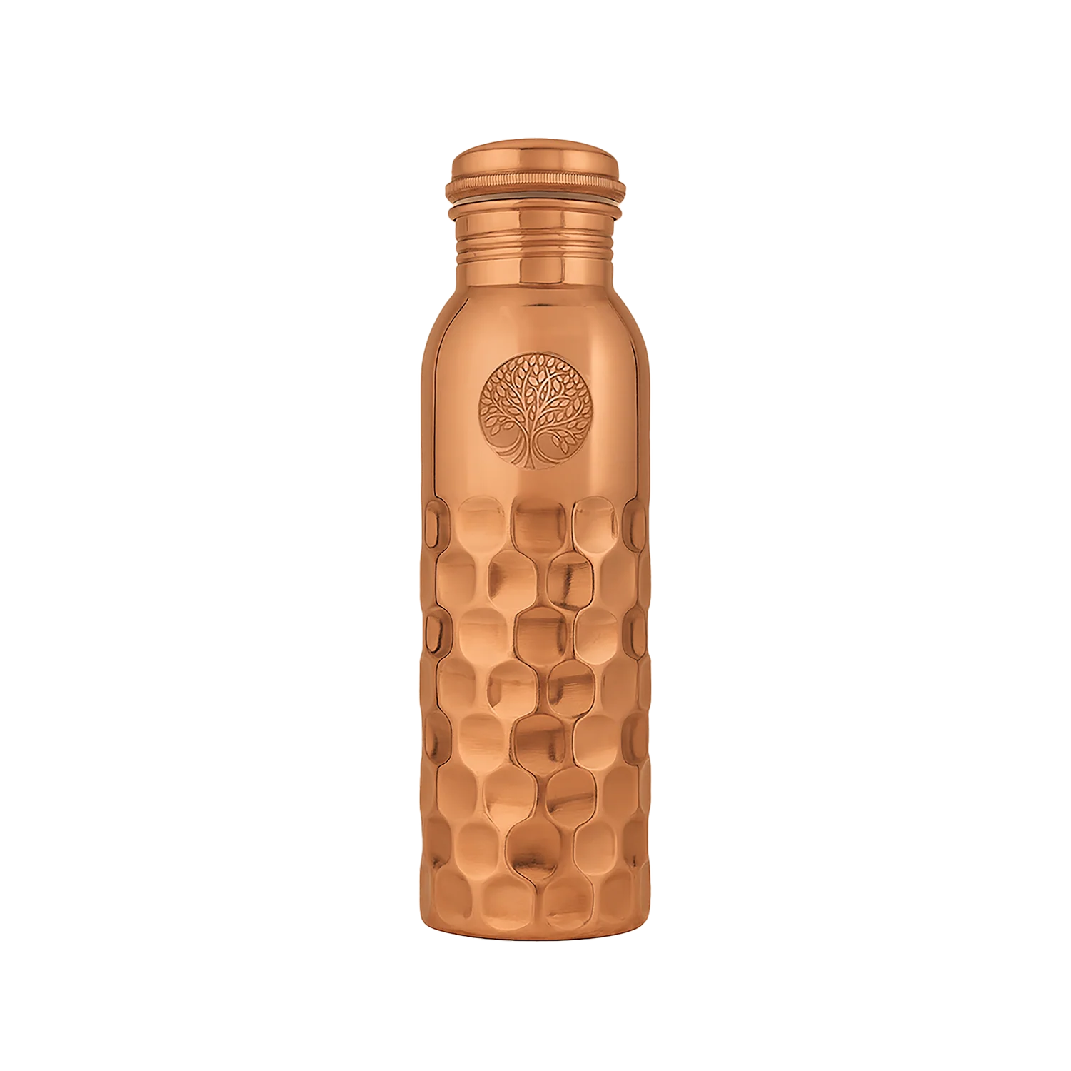 100% PUUR KOPEREN WATERFLES DIAMONDS | PREMIUM QUALITY | HANDGEMAAKT EN UNIEK | 950 ML | 350 G
