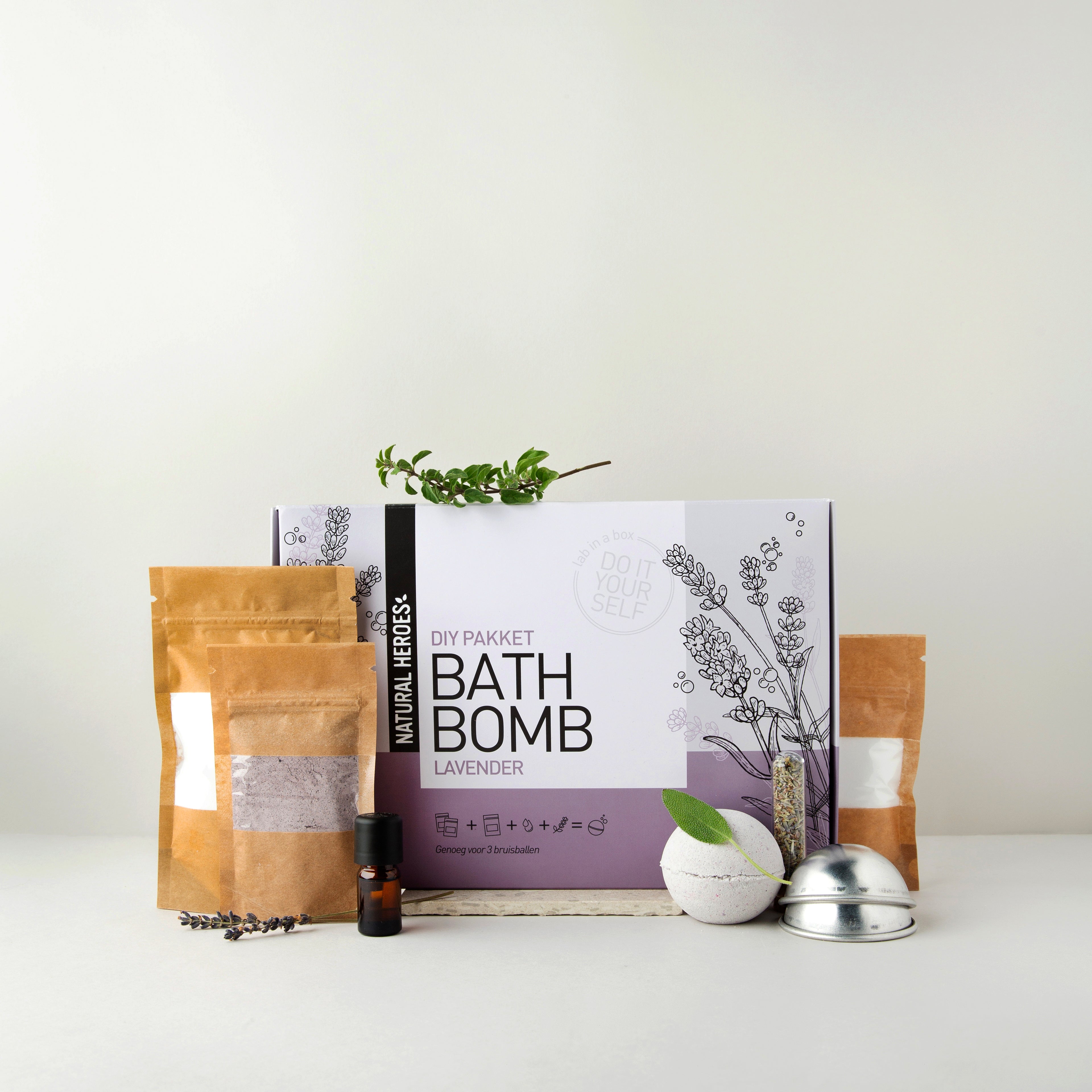 Embalagem DIY: Bombas de Banho