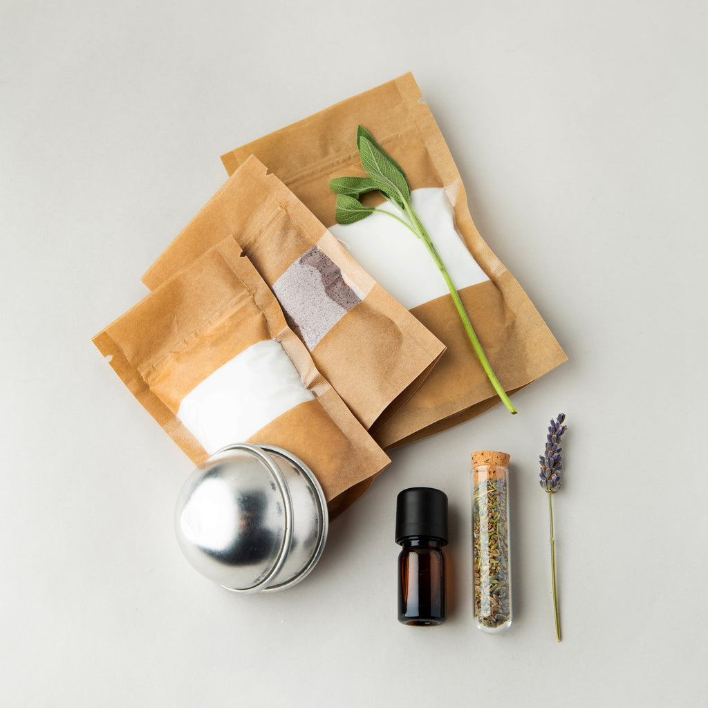 Embalagem DIY: Bombas de Banho