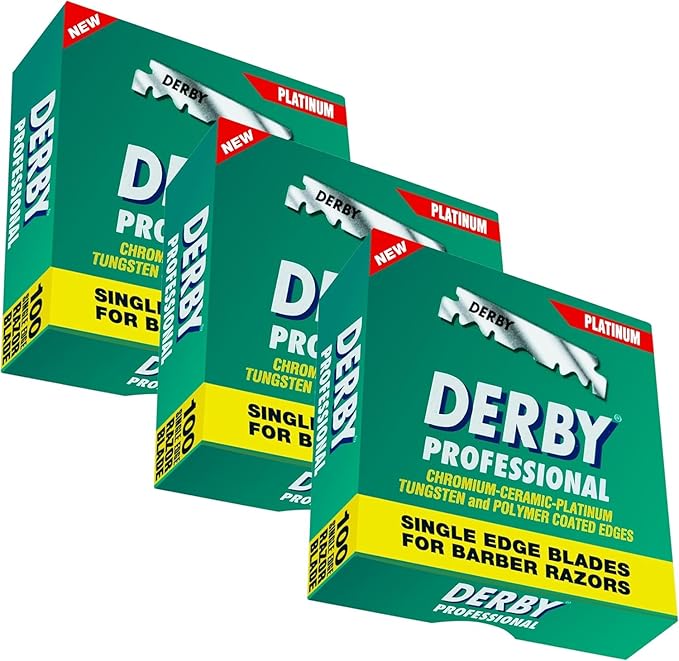 Derby Lame da barba professionali rozar shaving 3x100 pezzi kopen in Nederland
