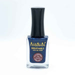 AL-146 SOMIA Donkerbloen Nagellack - Afbeelding 1