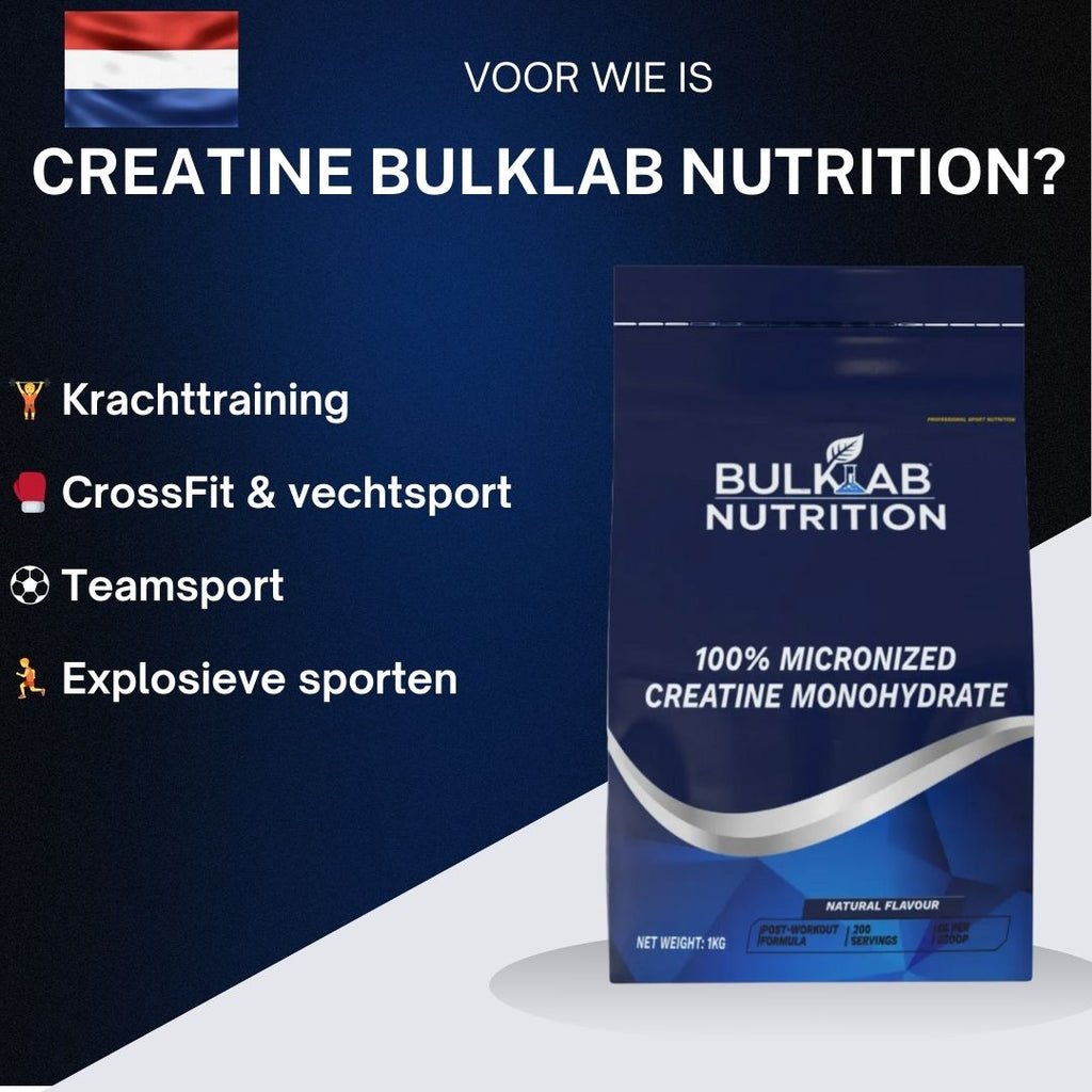 100% Creatina Monohydraat Micronizada - BulkLab Nutrition