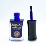 AL-146 SOMIA Donkerbloen Nagellack - Afbeelding 2
