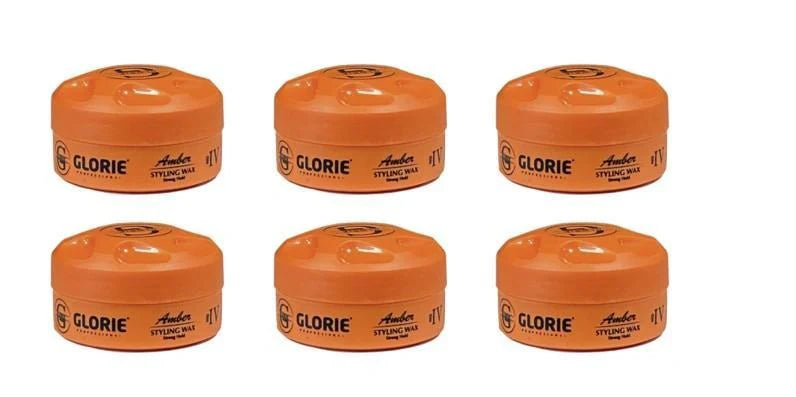 Glorie Aqua Panthenol, Brazilian wax, Wax Pliable Styling Orange with Vitamin B5 and E 6x150 ml kopen in Nederland
