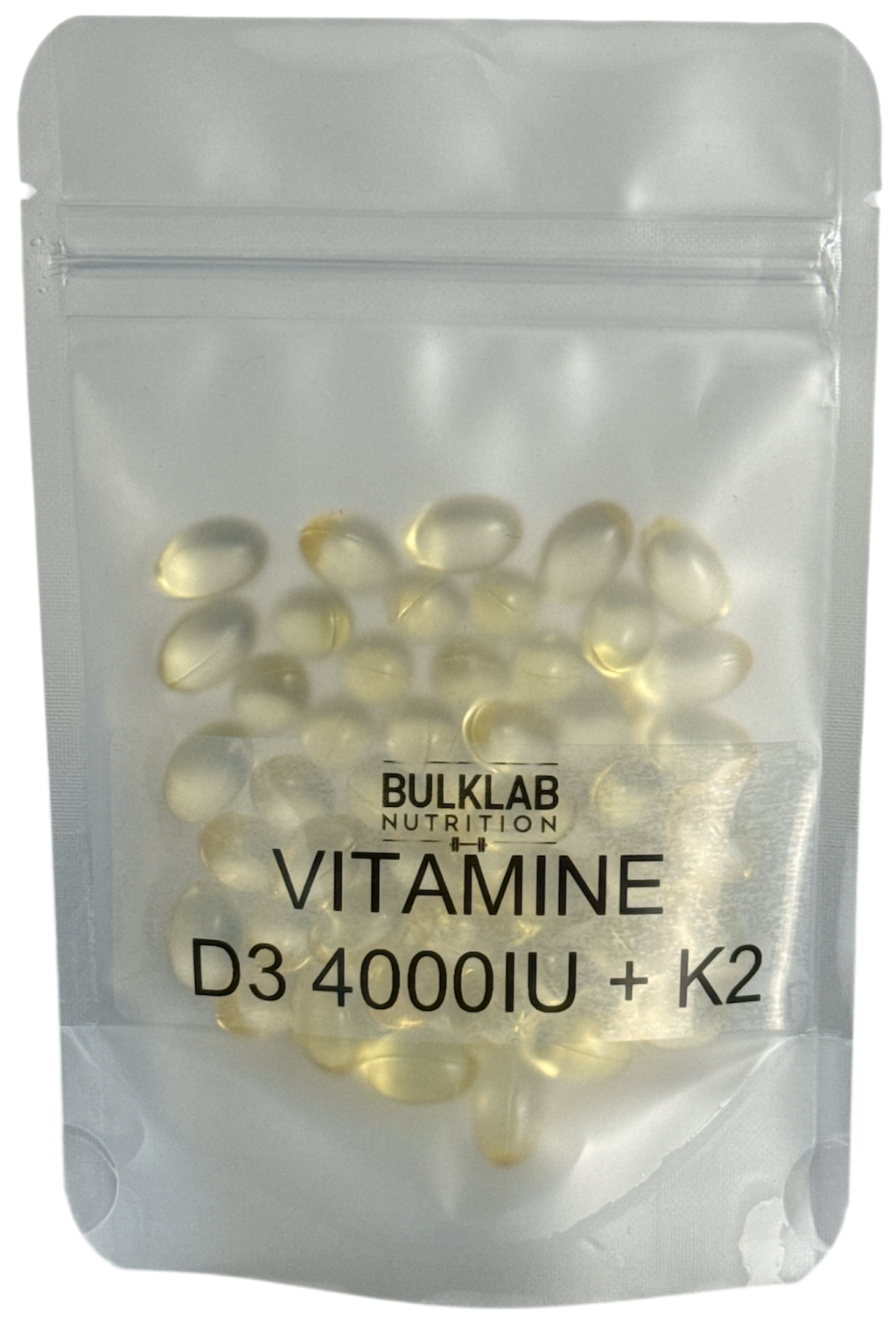 Witamina D3 4000 IU + K2 100 mcg MK7 - Softżele – BulkLab Nutrition