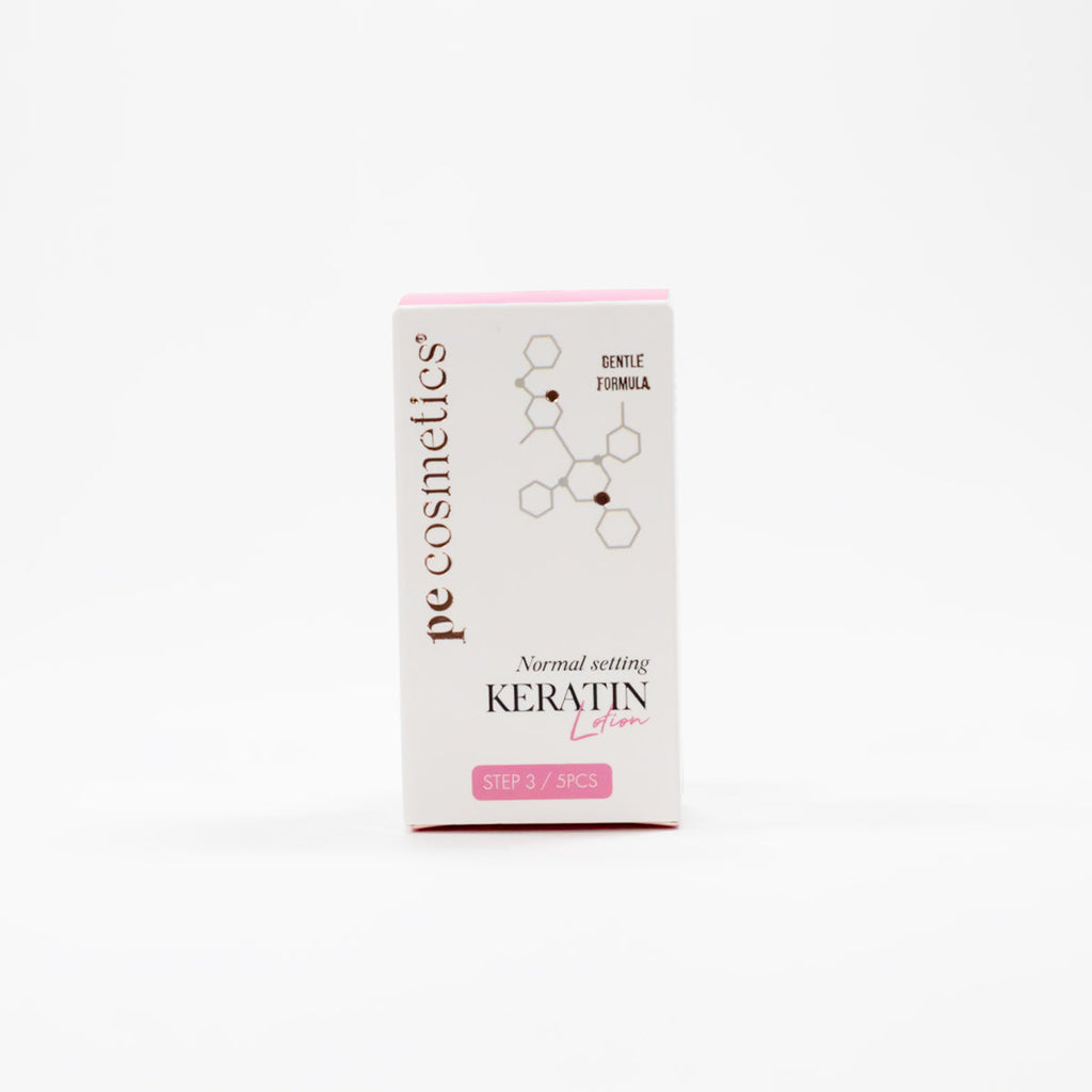 (Lotion 3) Normal Setting Keratin Filler Sachets - Cysteamine Formule
