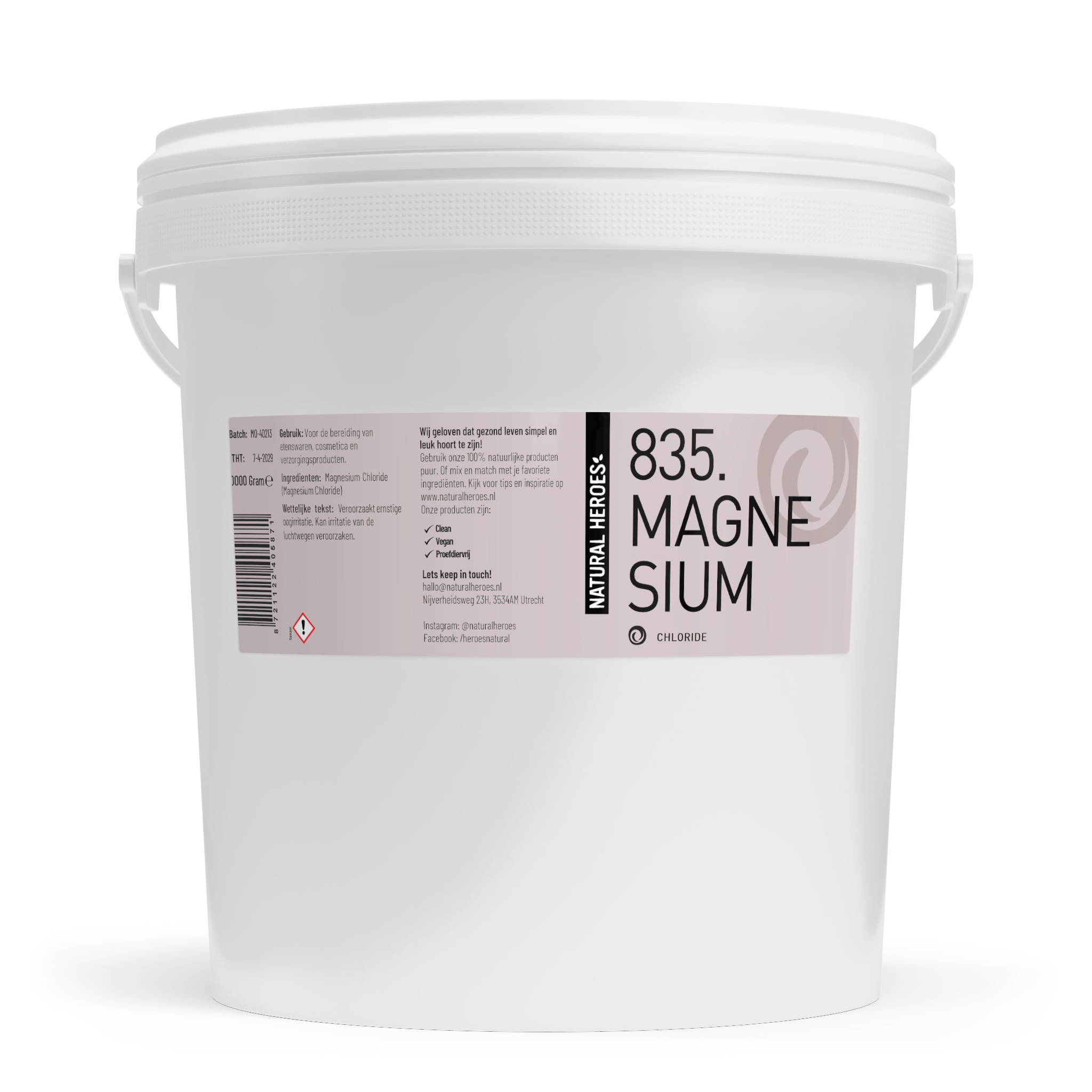 Cloreto de Magnésio (Grau Alimentar)