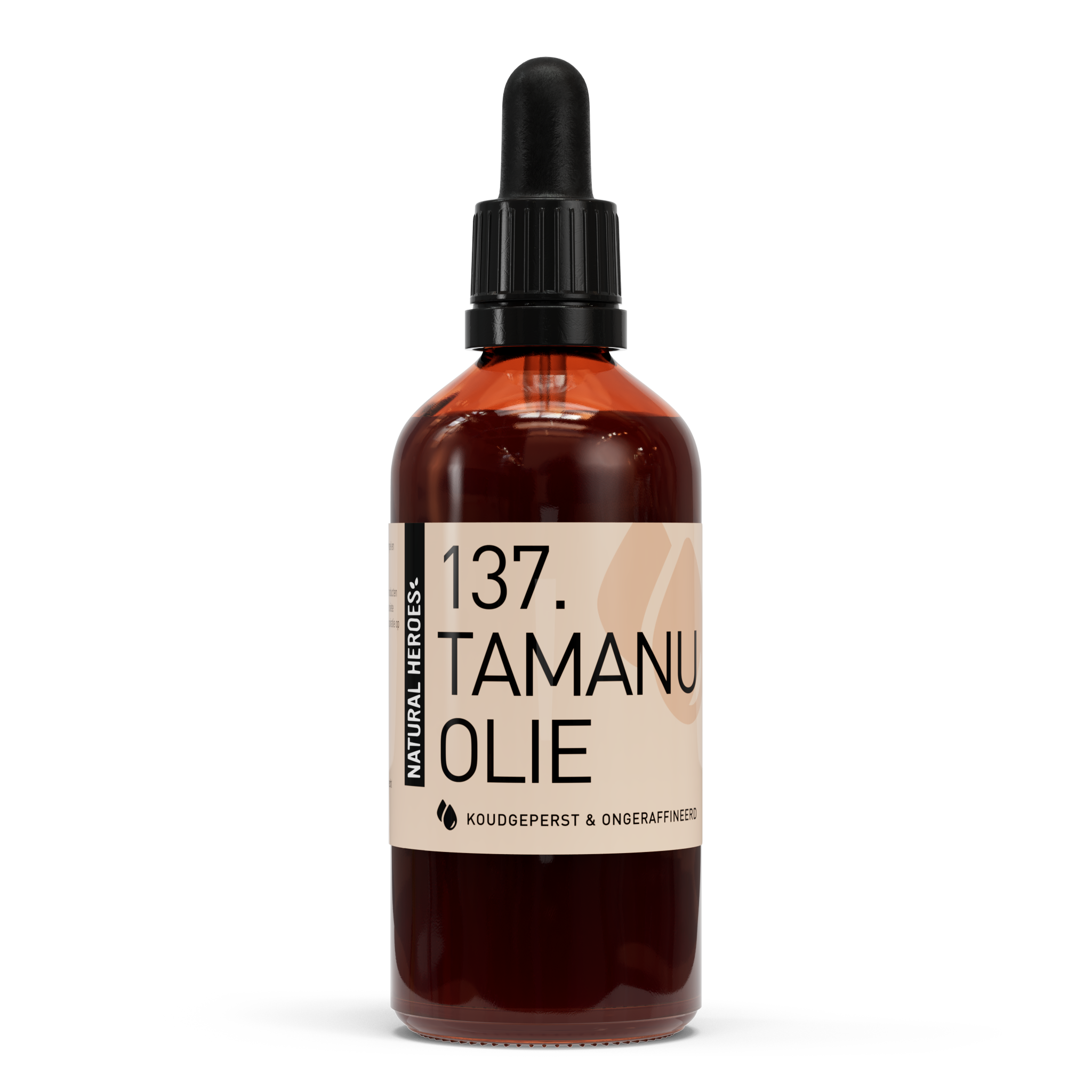 Tamanu-olie (Koldpresset og uraffined)