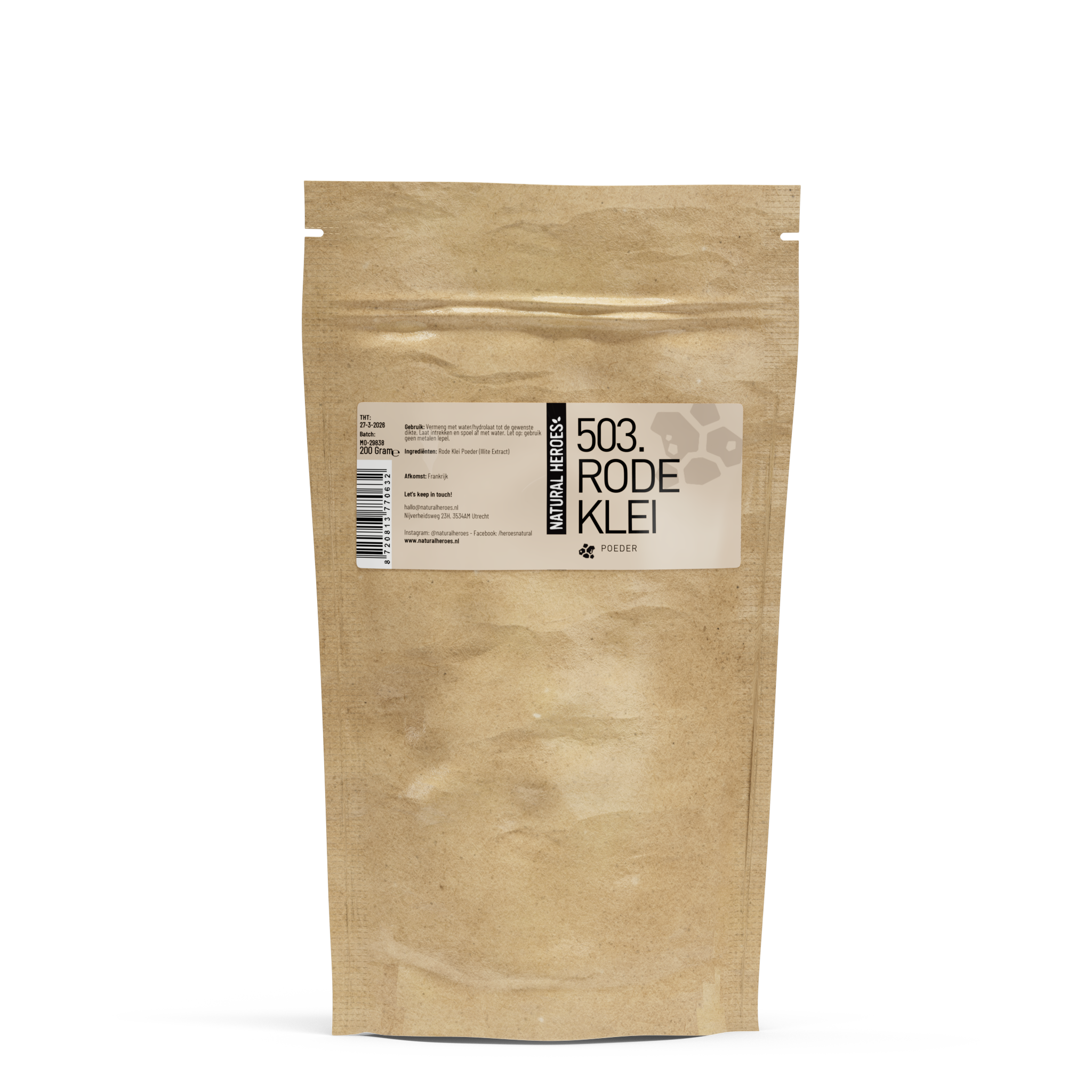 Red Clay Powder