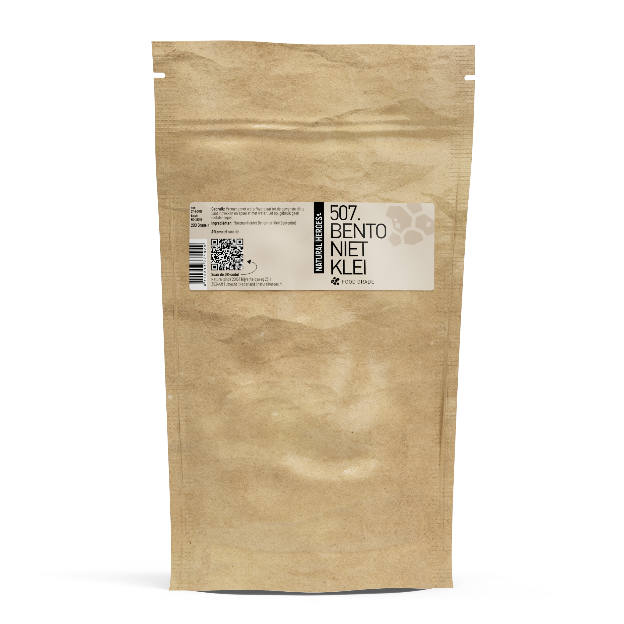 Argila de Bentonite (Grau Alimentar)