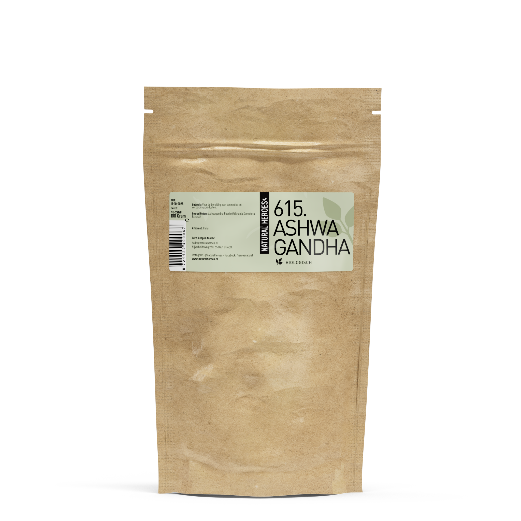 Ashwagandha-pulver (økologisk)