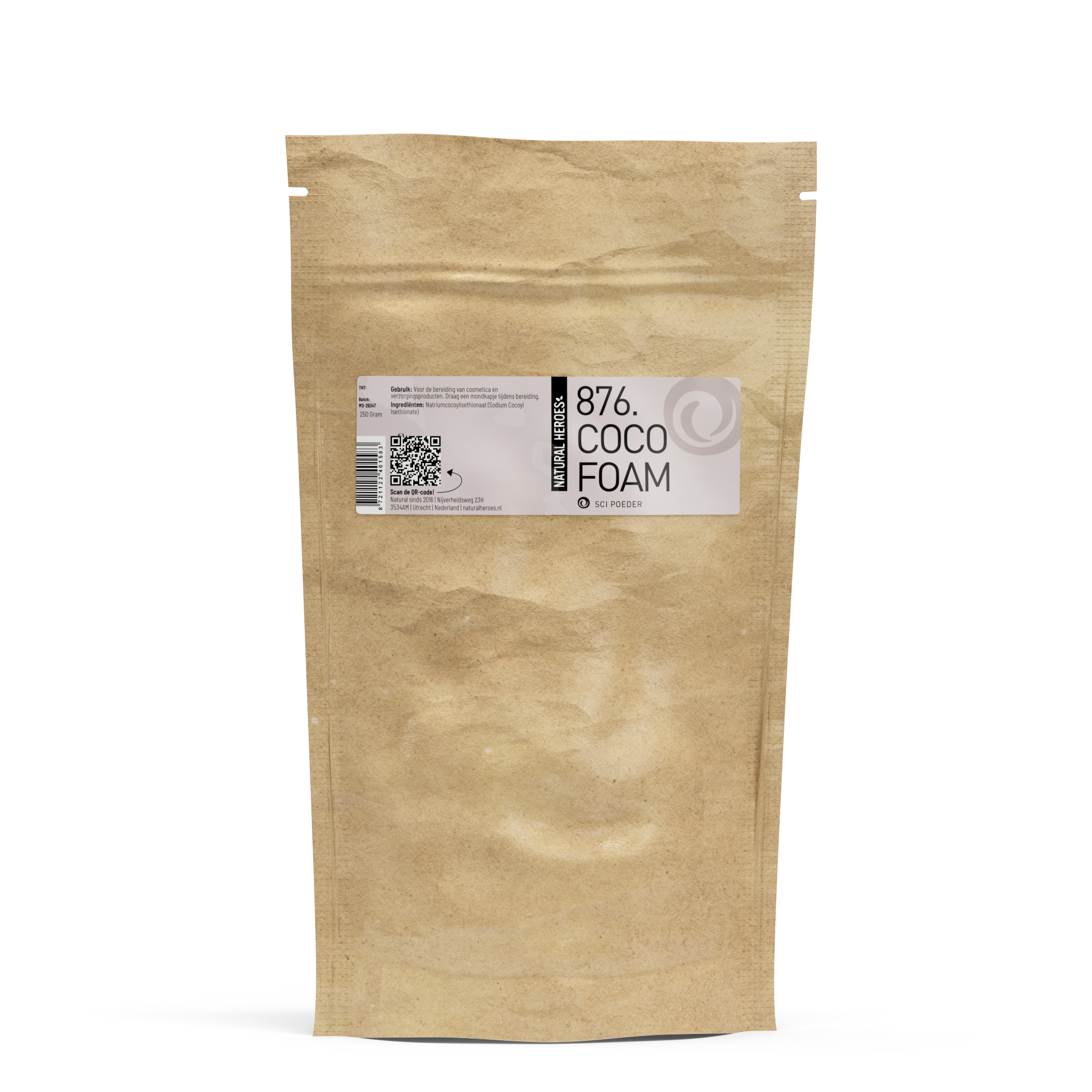 CocoFoam SCI - Pó (Bolhas grandes, sem sulfatos)