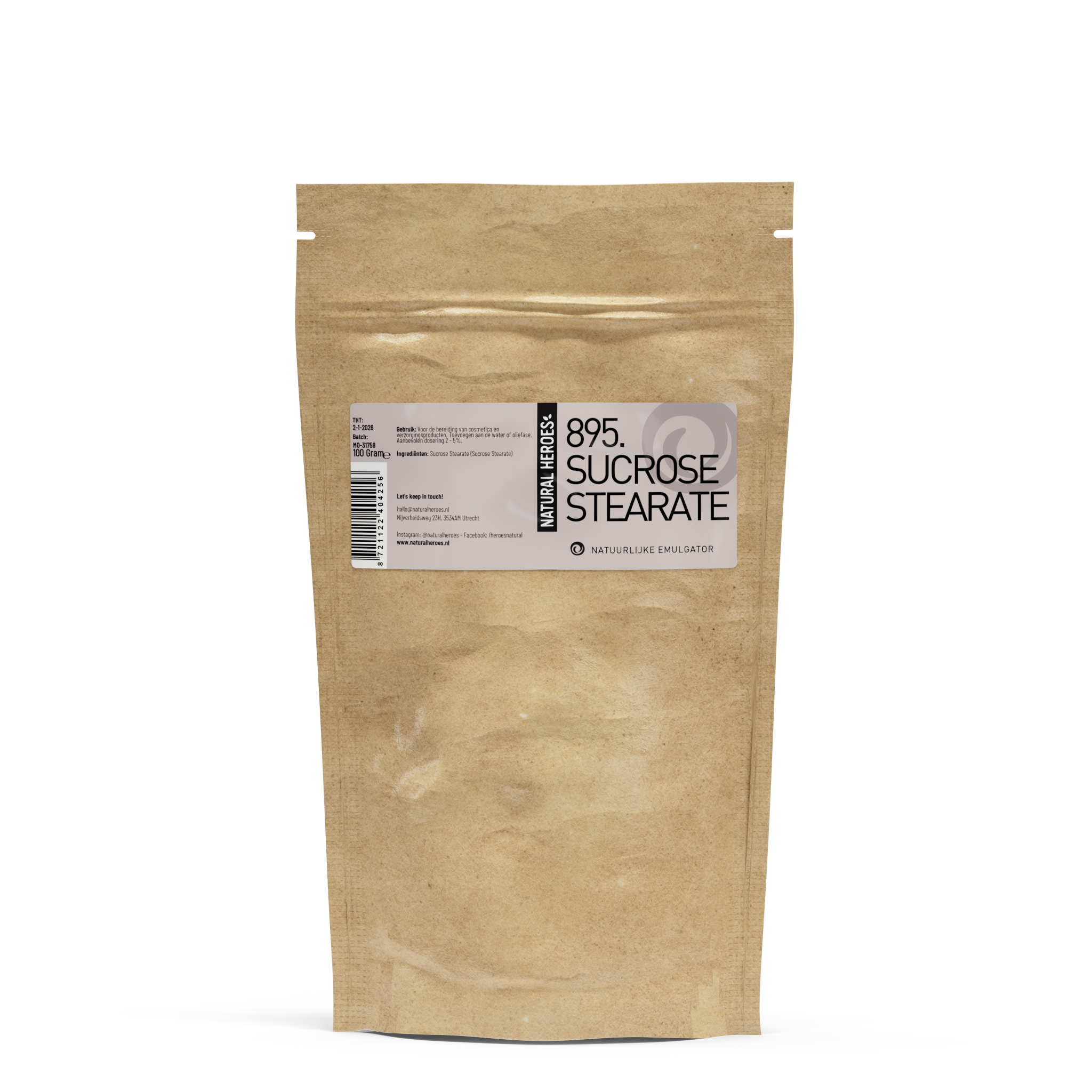 Natuurlijke Emulgator (Sucrose Stearato HLB 16)