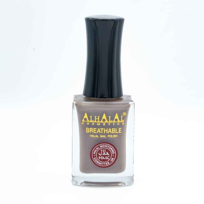 AL-147 SAMIA ESMALTE DE UÑAS MARRÓN TRANSPARENTE - 100% Halal Cosmetica