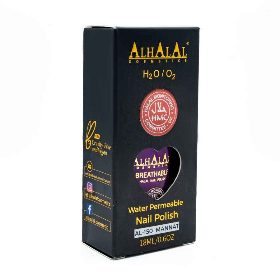 AL-150 MANNAT PAARSE NAGELLAK - Halal Cosmetica