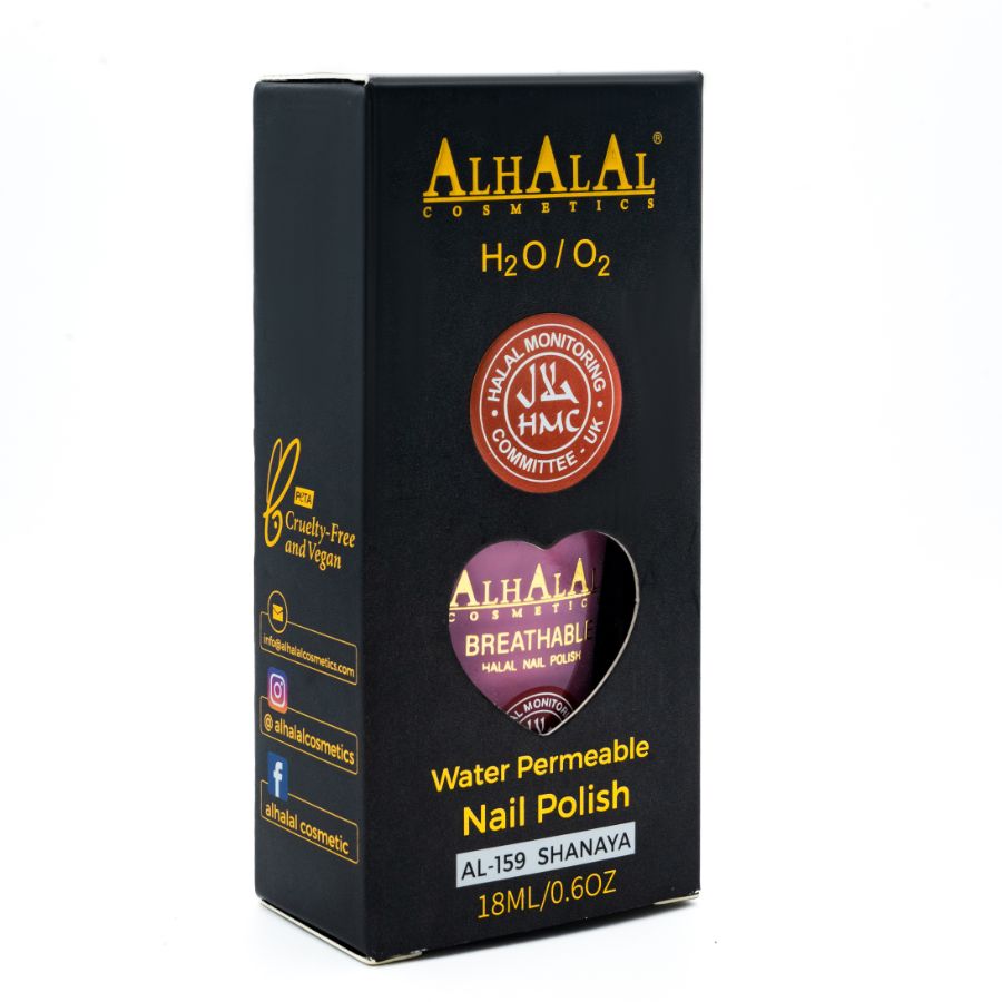 AL-159 SHANAYA WATER PERMEABLE NAIL POLISH