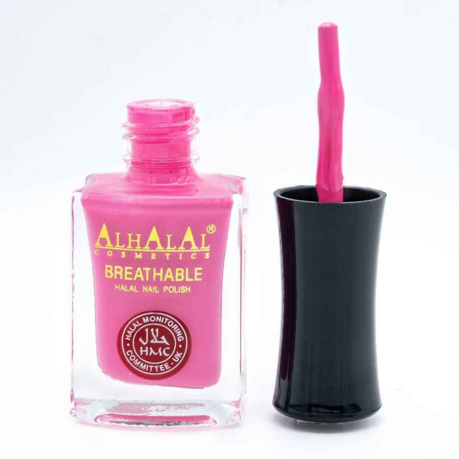 AL-180 HUDA ROZE GLANZENDE NAGELLAK - Halal Cosmetica