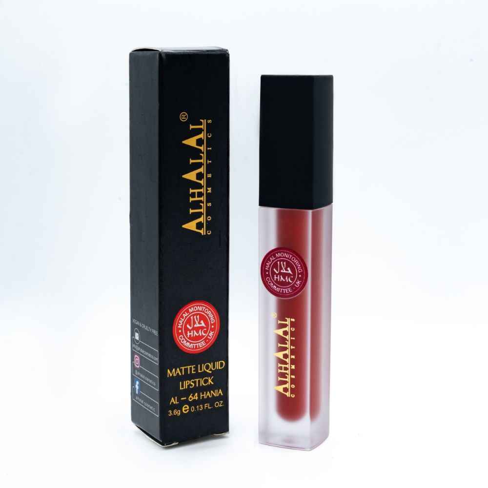 AL-64 HANIA MATTE  Vloeibare Rode Lippenstift