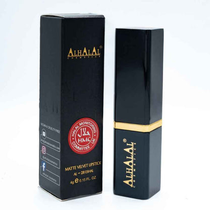 AL-28 ESHAL MAT FLUWELEN LIPPENSTIFT - Halal Cosmetica