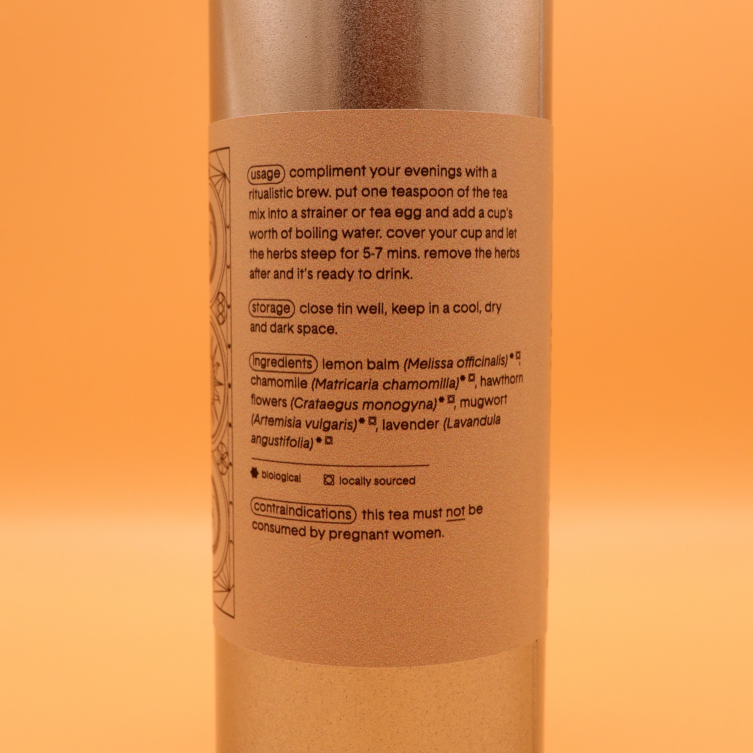 Chá de sono profundo