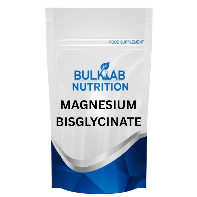 Magnésio Bisglicinato 500 mg – BulkLab Nutrition - 100% Halal Cosmetica