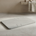 Tappetino da bagno XL Diatomity - Asciugatura Naturale e Rapida - Igienico - Antimuffa e Elegante 75x45cm afbeelding 1