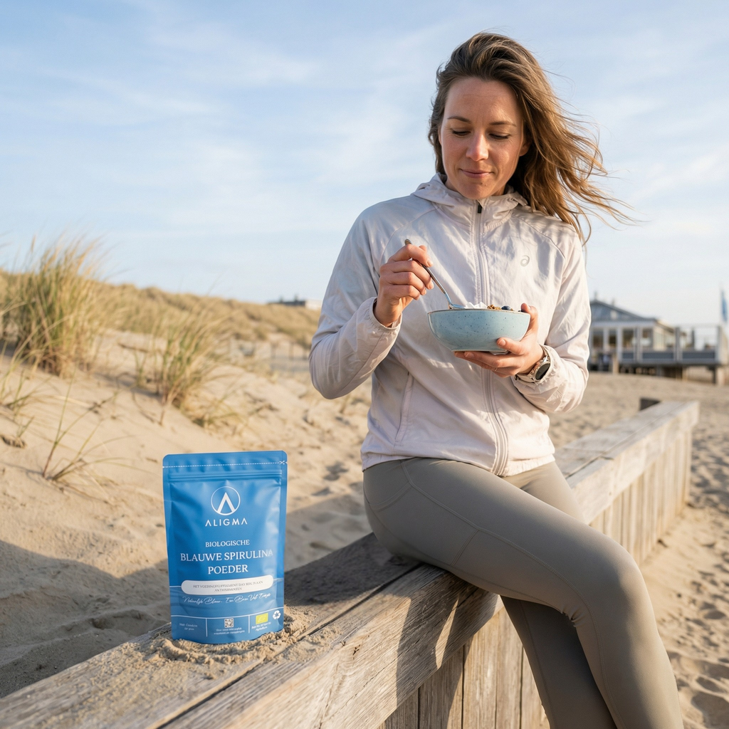 Bio-Blaues Spirulina-Pulver Superfood 75 Gramm