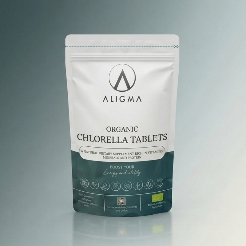 Organic Chlorella Tablets 500 pieces - (500 mg per tablet) kopen in Nederland