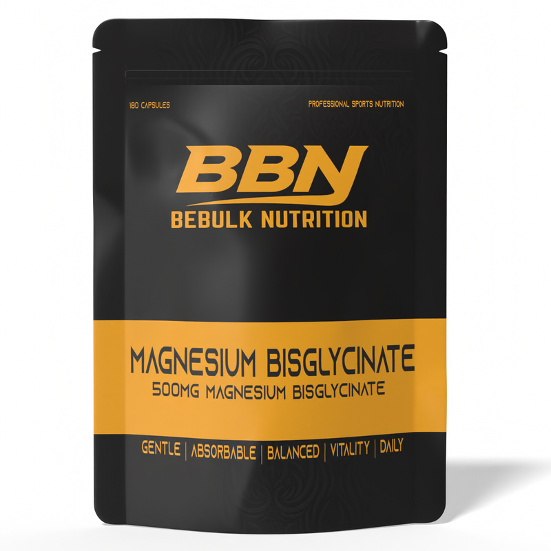 Magnesiumbisglycinat - BeBulk Nutrition - 100% Halal Cosmetica