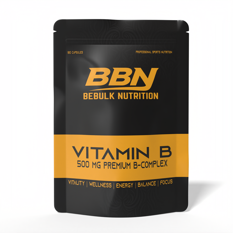 Vitamina B-Complesso – BeBulk Nutrition - 100% Halal Cosmetica