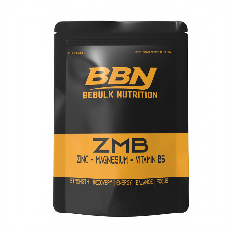 ZMB – Zinco, Magnesio e Vitamina B6 - BeBulk Nutrition - 100% Halal Cosmetica