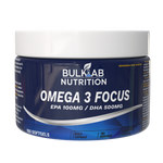 Omega 3 Fokus: EPA 100mg / DHA 500mg – BulkLab Nutrition - Afbeelding 1