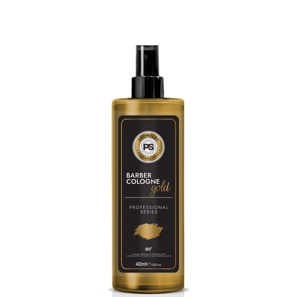 Ronuls Professional Barber Aftershave Cologne Gold 400ml