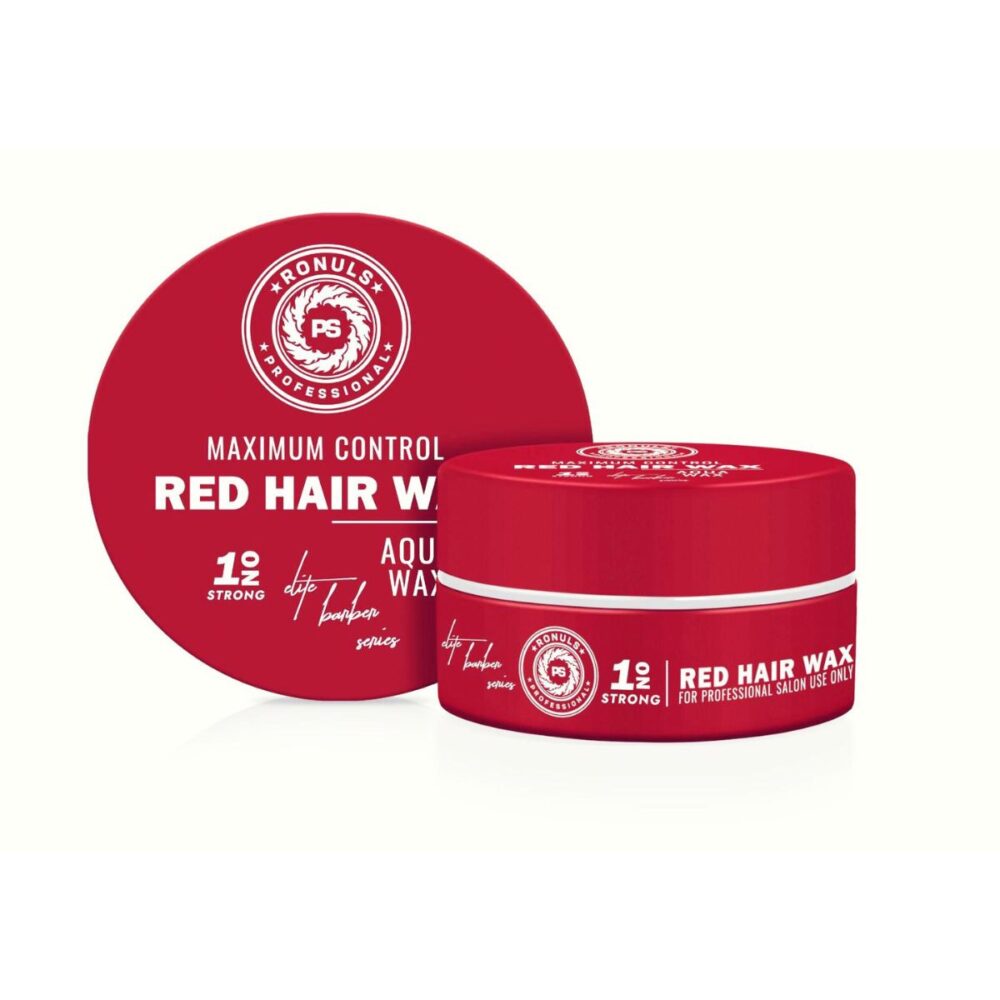 Ronuls Professional hair styling wax Red 150 ml
