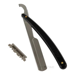 FNX PREMIUM Classico Rasoio Aperto -Supporto per Rasoio PROFESSIONALE DRITTO Rasoio Nero kopen in Nederland