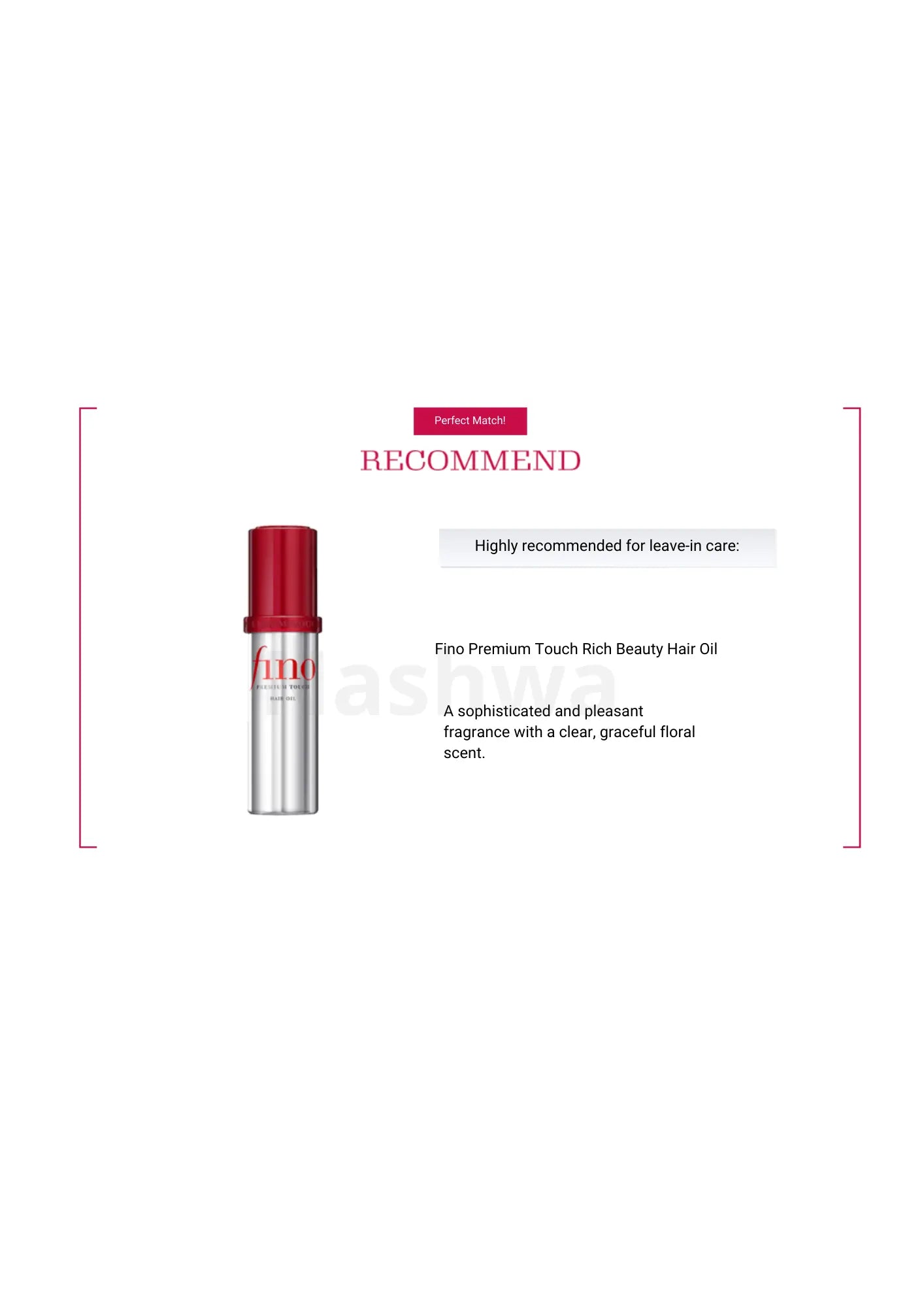 Shiseido Fino Premium Touch Hair Essence Mask