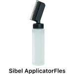 Sibel Applicator Bottle with Comb Sponge - Hair Coloring Toners Hair Dye Application - 100ml afbeelding 1