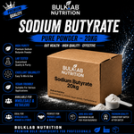 Natriumbutyrat – Bulkpulver – BulkLab Nutrition - Afbeelding 1