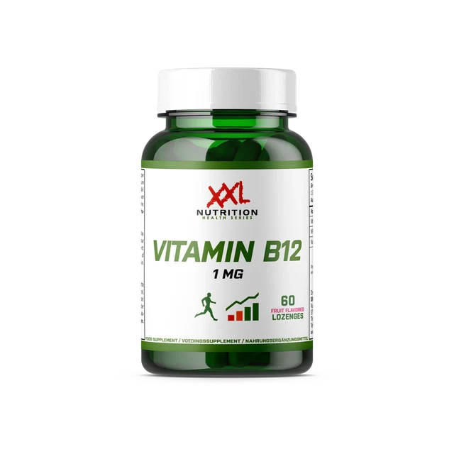 Vitamin B12 - 60 tabletter - XXL Nutrition - 100% Halal Cosmetica