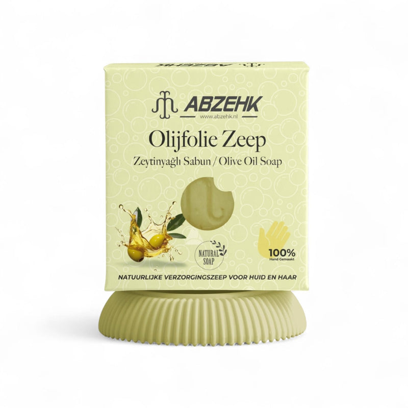 Abzehk Bio natuurlijk Handzeep Blokzeep Olijfolie zeep 125gr kopen in Nederland