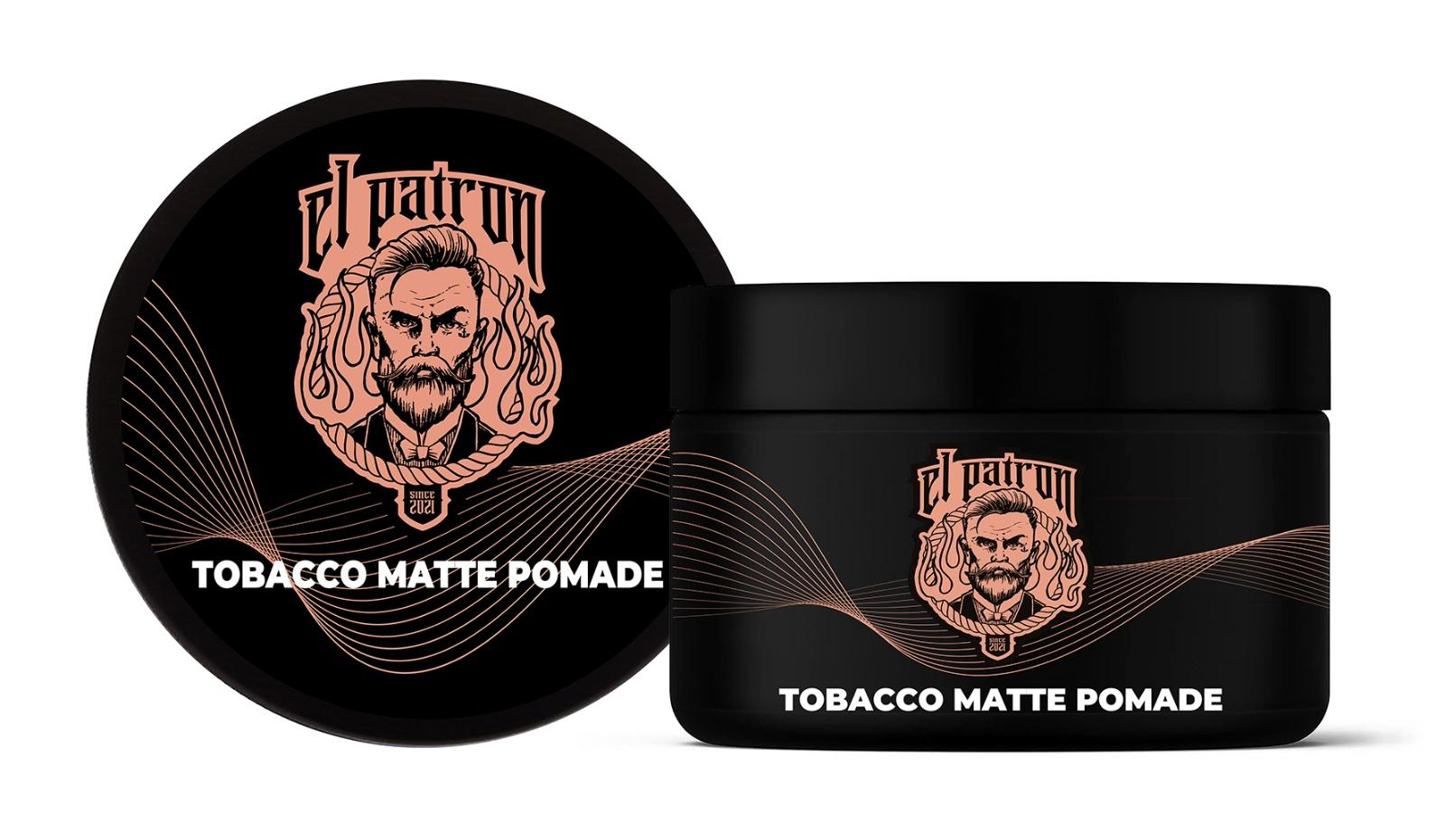 ElPatron Hair Styling Pomade Tobacco Matte