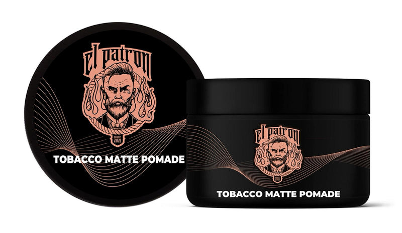 ElPatron Hårstyling Pomade Tobak Mat - 100% Halal Cosmetica