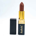 Alhalal cosmetics velvet lipstick in bruine kleur met gouden details LIPPESNTIFT BRUINE