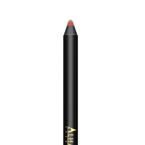 Lápis Alhalal Cosmetics BROWN LIPLINER com acabamento mate para contornos de lábios precisos