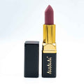 Alhalal cosmetics velvet lippenstift in paars bruine lippestift kleur met gouden huls