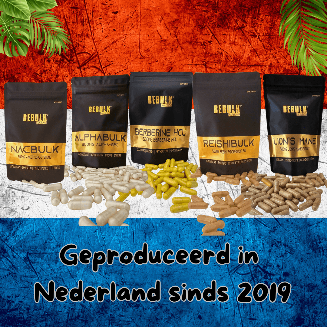 Berberine HCL 98% - Vegan - BeBulk Nutrition