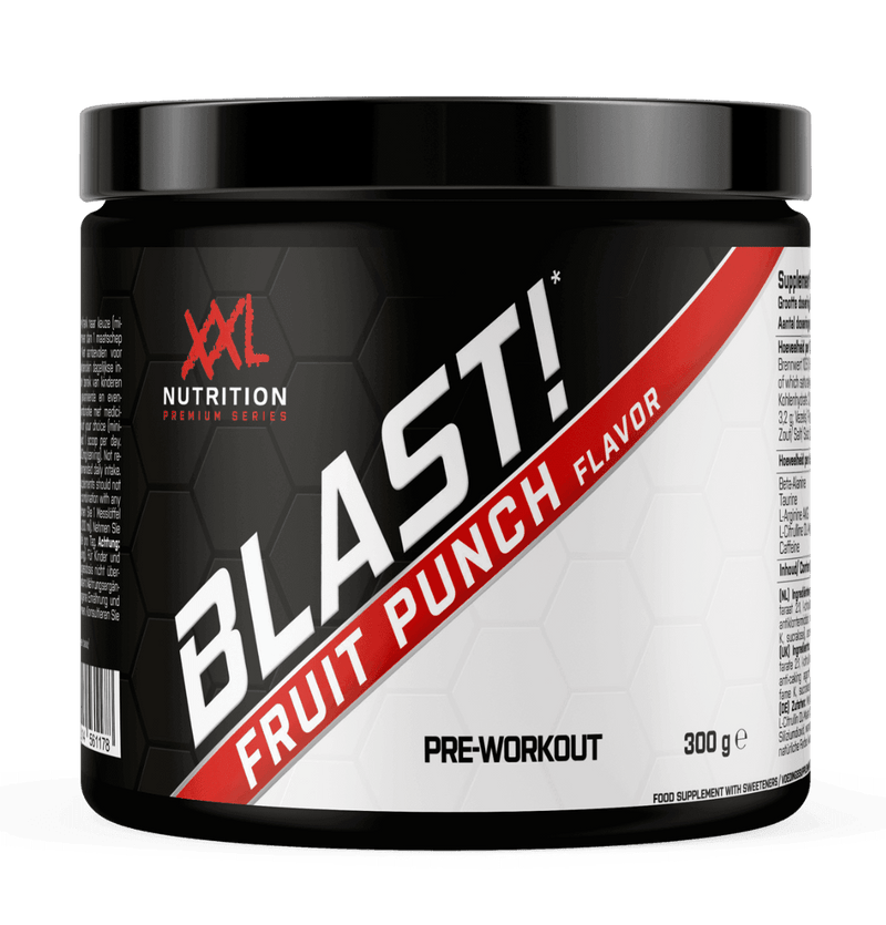 Blast - Pre-Workout - XXL Nutrition - 100% Halal Cosmetica